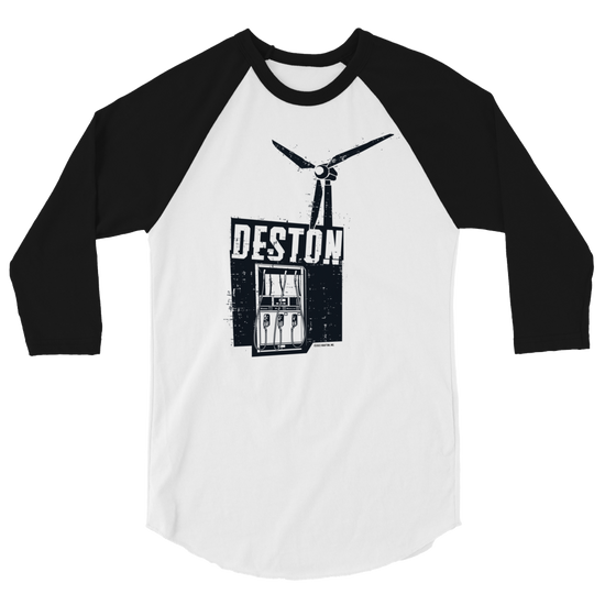 Destno Wind Vs Gas Baseball T-Shirt