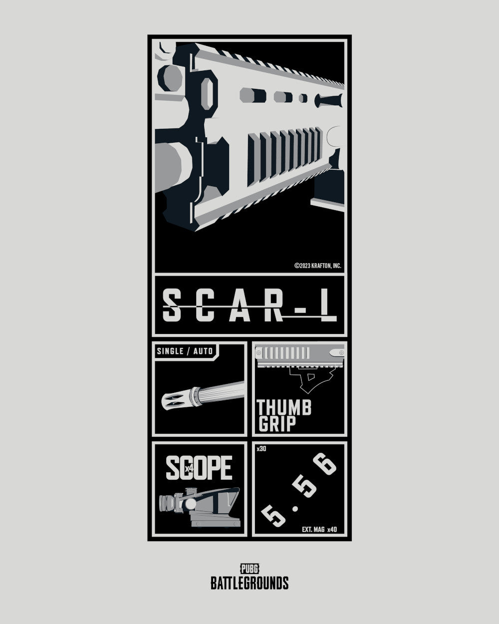 Wave 3-SCAR L Sequence Premium Matte Paper Poster