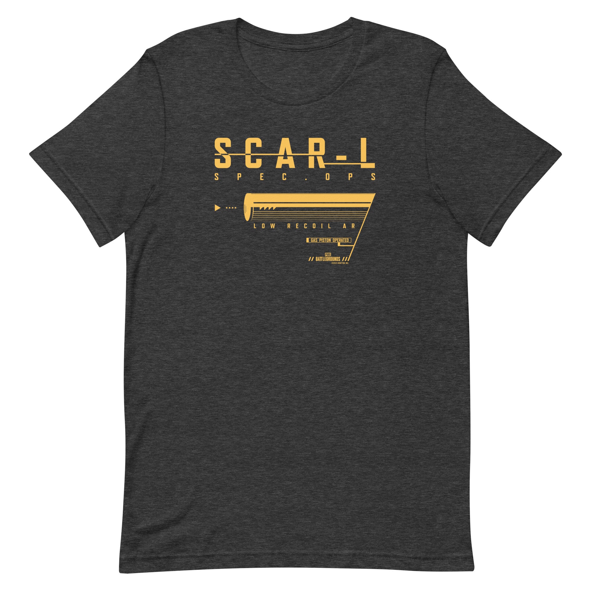 PUBG Wave 3-SCAR L Spec Ops Adult Short Sleeve T-Shirt