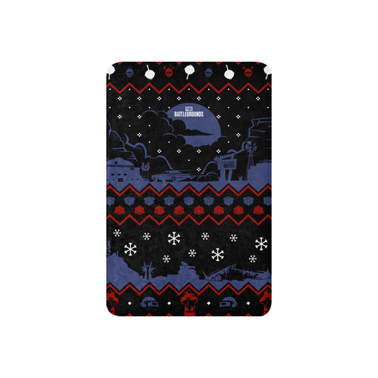 PUBG Ugly Christmas Sherpa Blanket